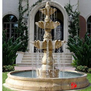 Watering garden fountain sculpture